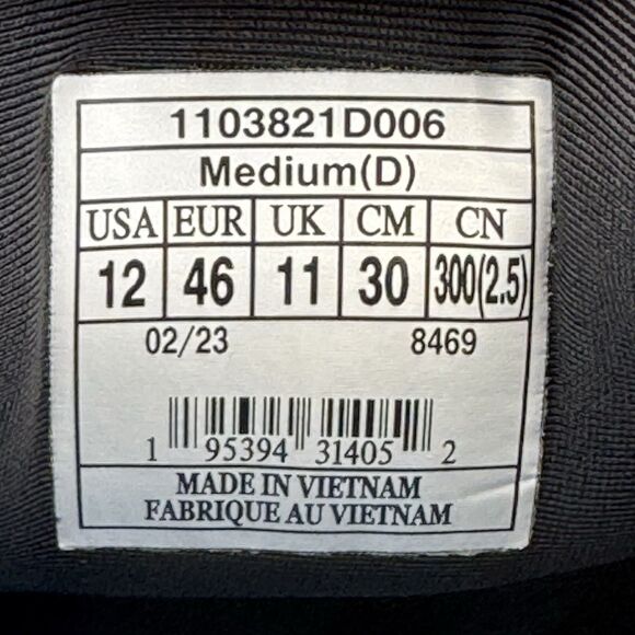 Brooks Mens Glycerin 20 Size 12 Black Blue Running Comfort Sneakers No Insoles - Picture 8 of 9